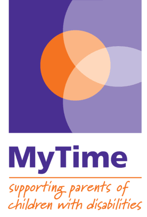 Mytime logo supporting parents of children with disability