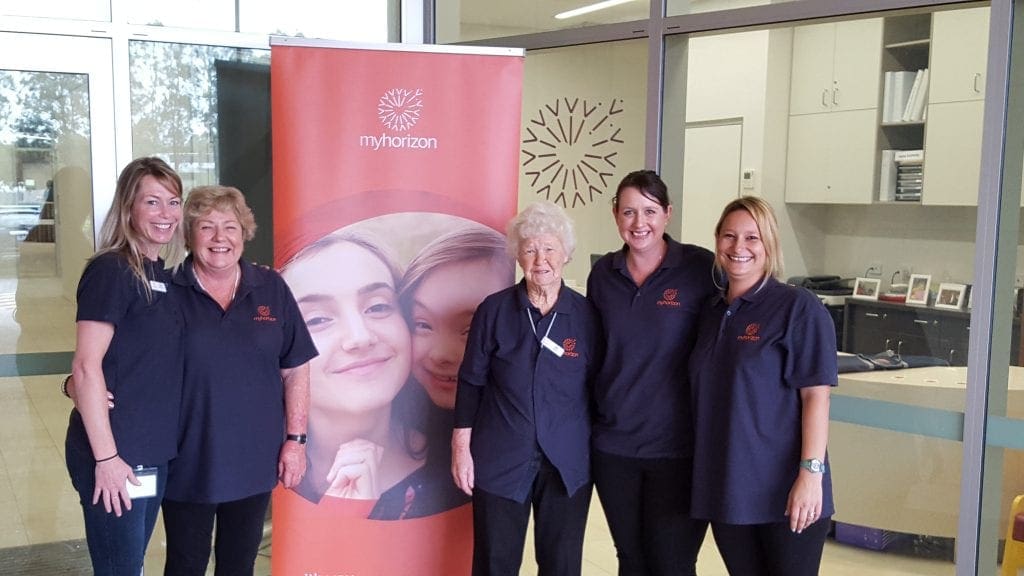 Myhorizon's Early Intervention team at the Ian McDougall Centre, Capalaba