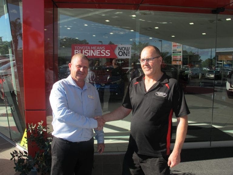 Southside Toyota Service Manager and Jason Cooper - Myhorizon